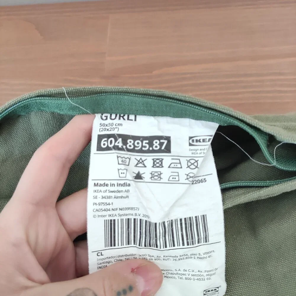 IKEA Gurli cushion cover/green